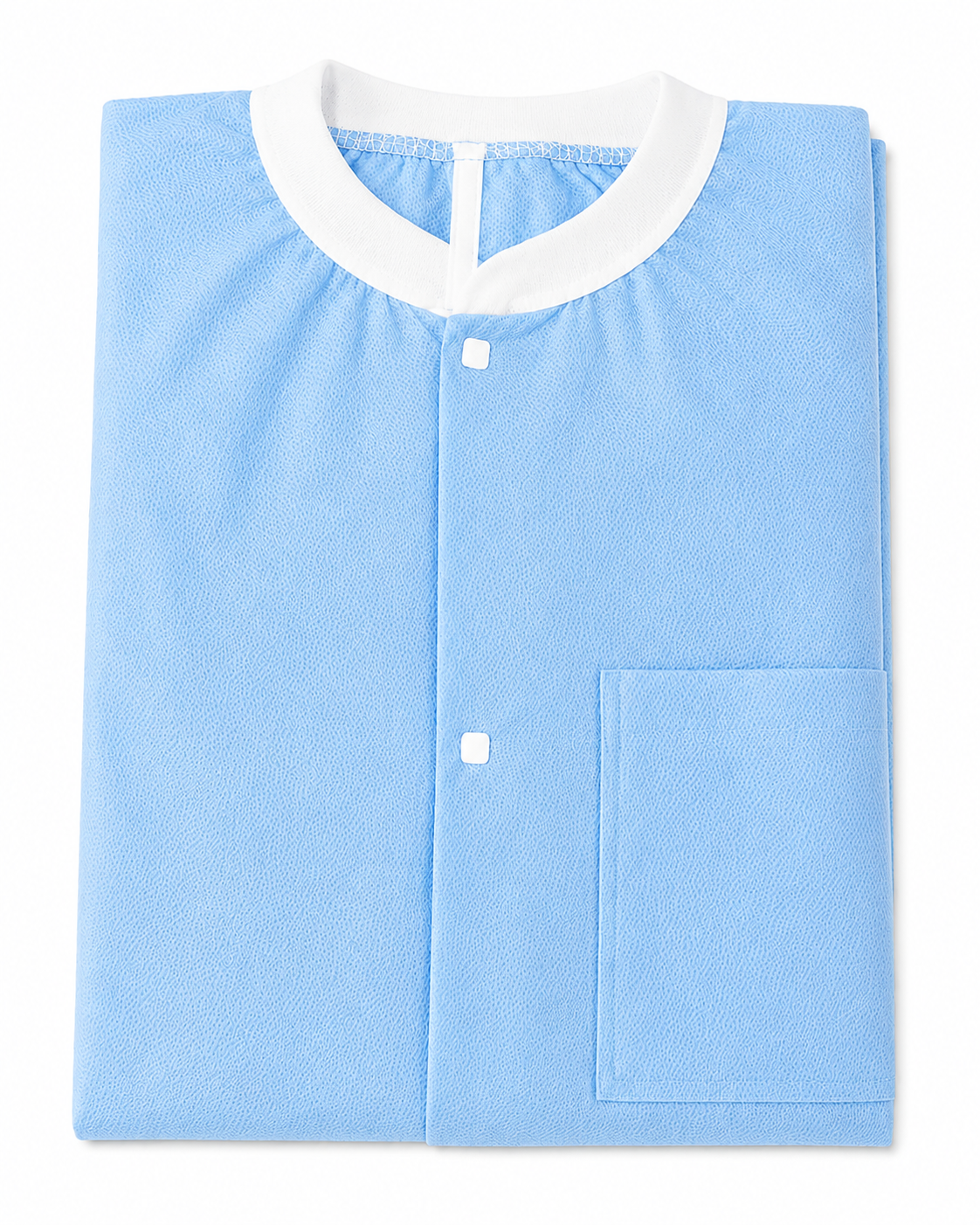 Hip Length Lab Jackets With Waist Snaps