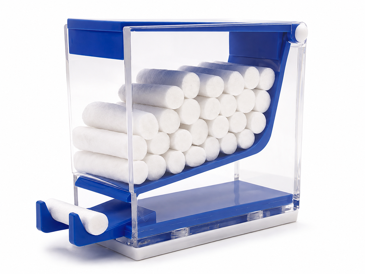 Cotton Roll Dispenser