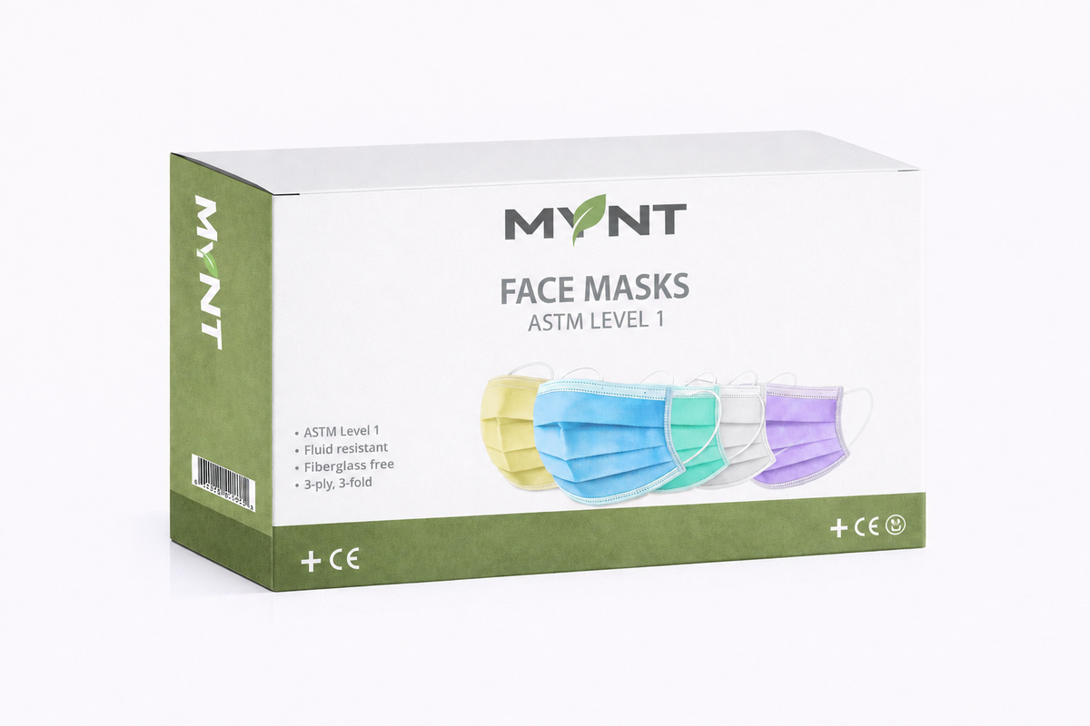 Face Masks - ASTM 1 - 3-Ply