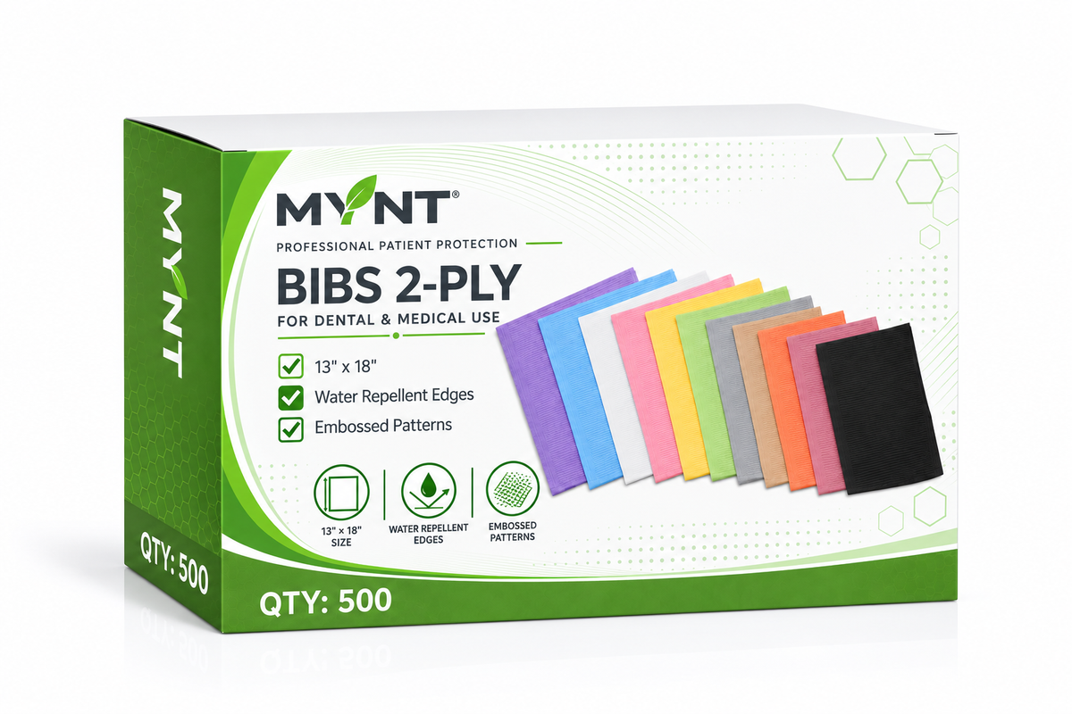 Bibs 2-Ply Paper + 1-Ply Poly