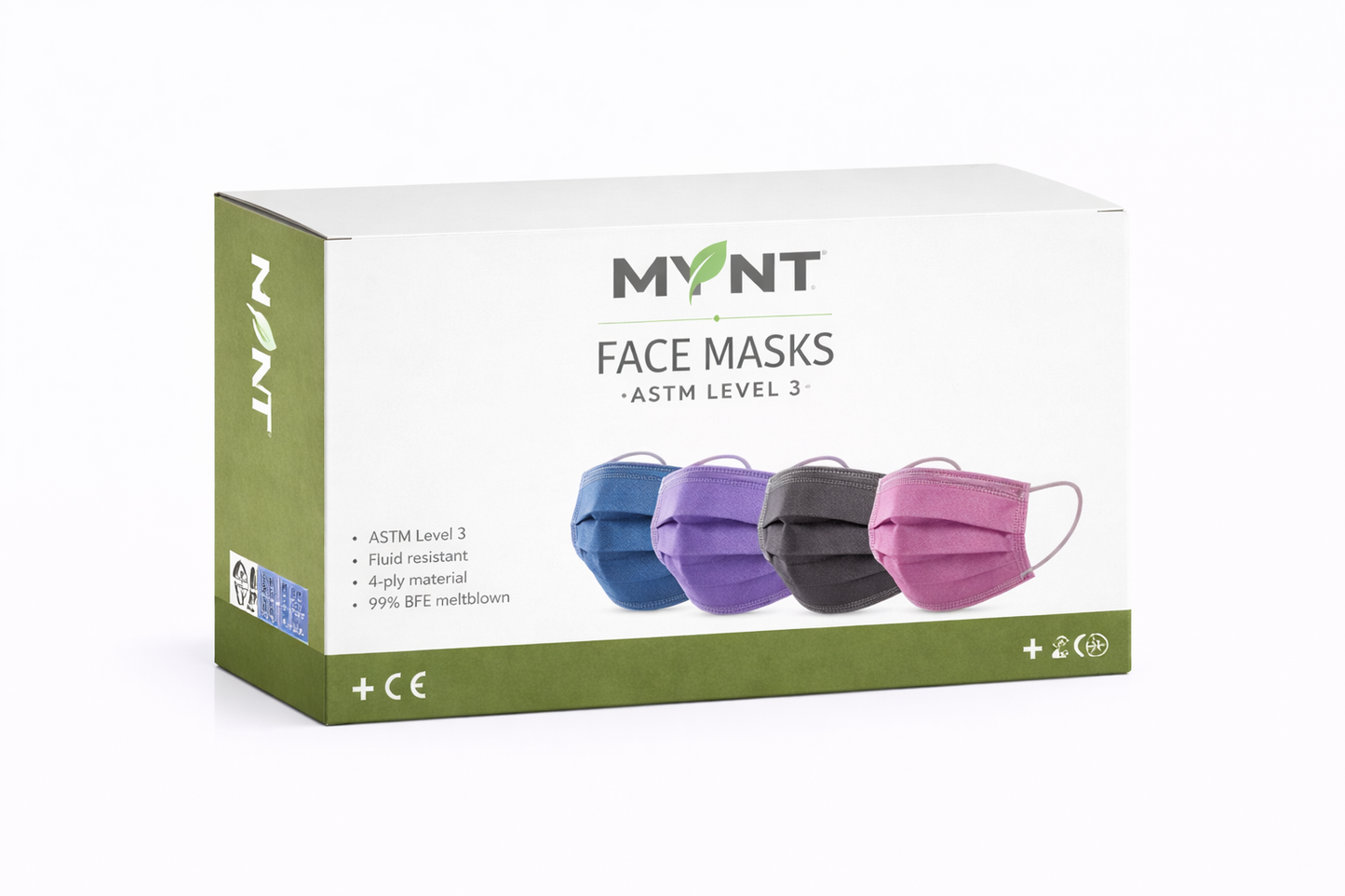 Face Masks 4-PLY ASTM 3