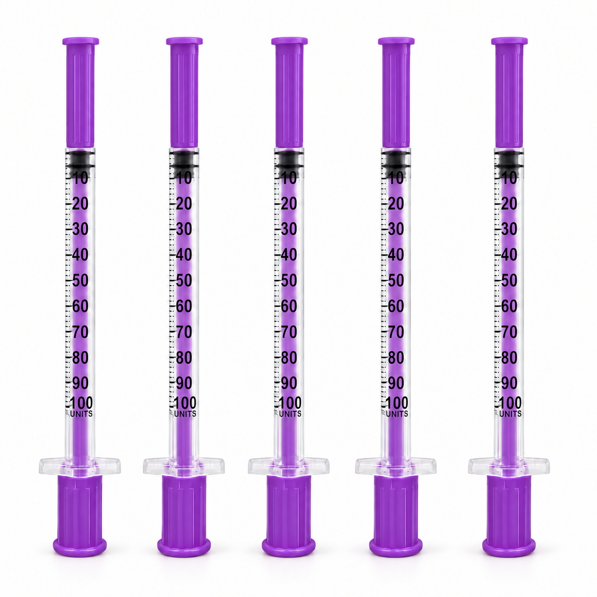 Ultraject 1.0 mL 31 ga 5/16" 8mm Syringes with Needles