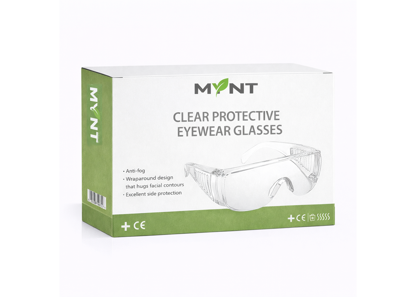 Anti-Fog Clear Protective Eyewear