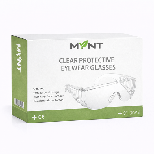Anti-Fog Clear Protective Eyewear