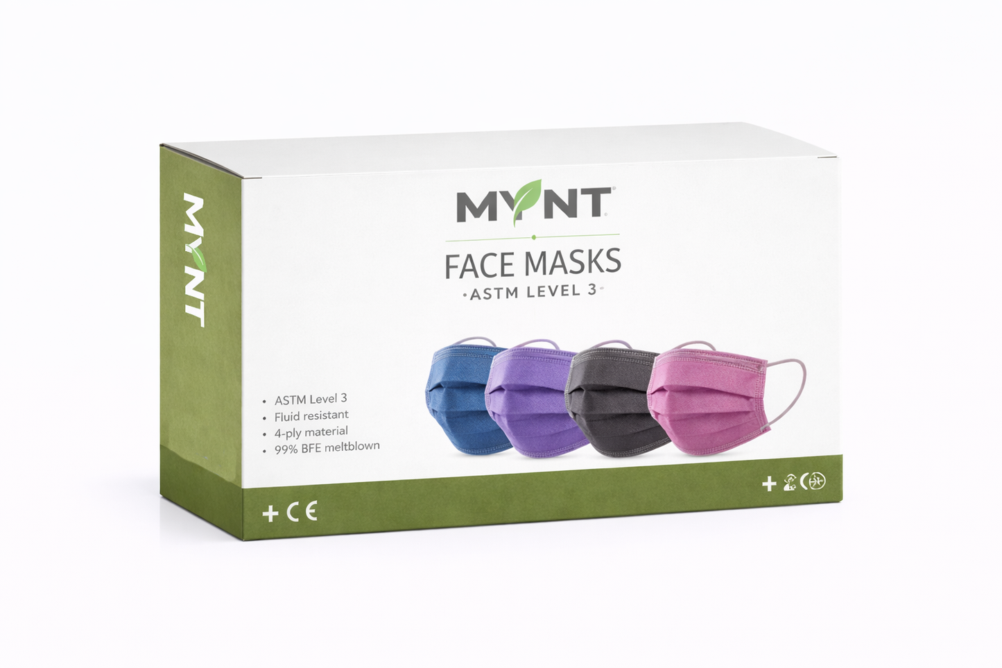 Face Masks 4-PLY ASTM 3