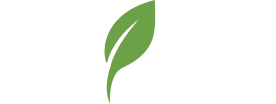 A simple green leaf icon centered on a light gray background. Mynt Logo