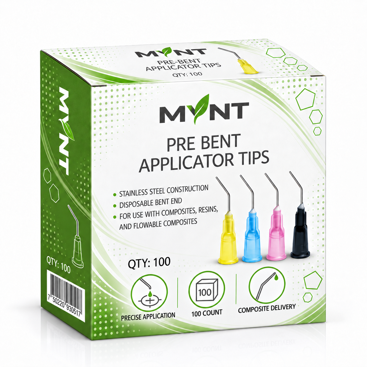 Pre Bent Applicator Tips